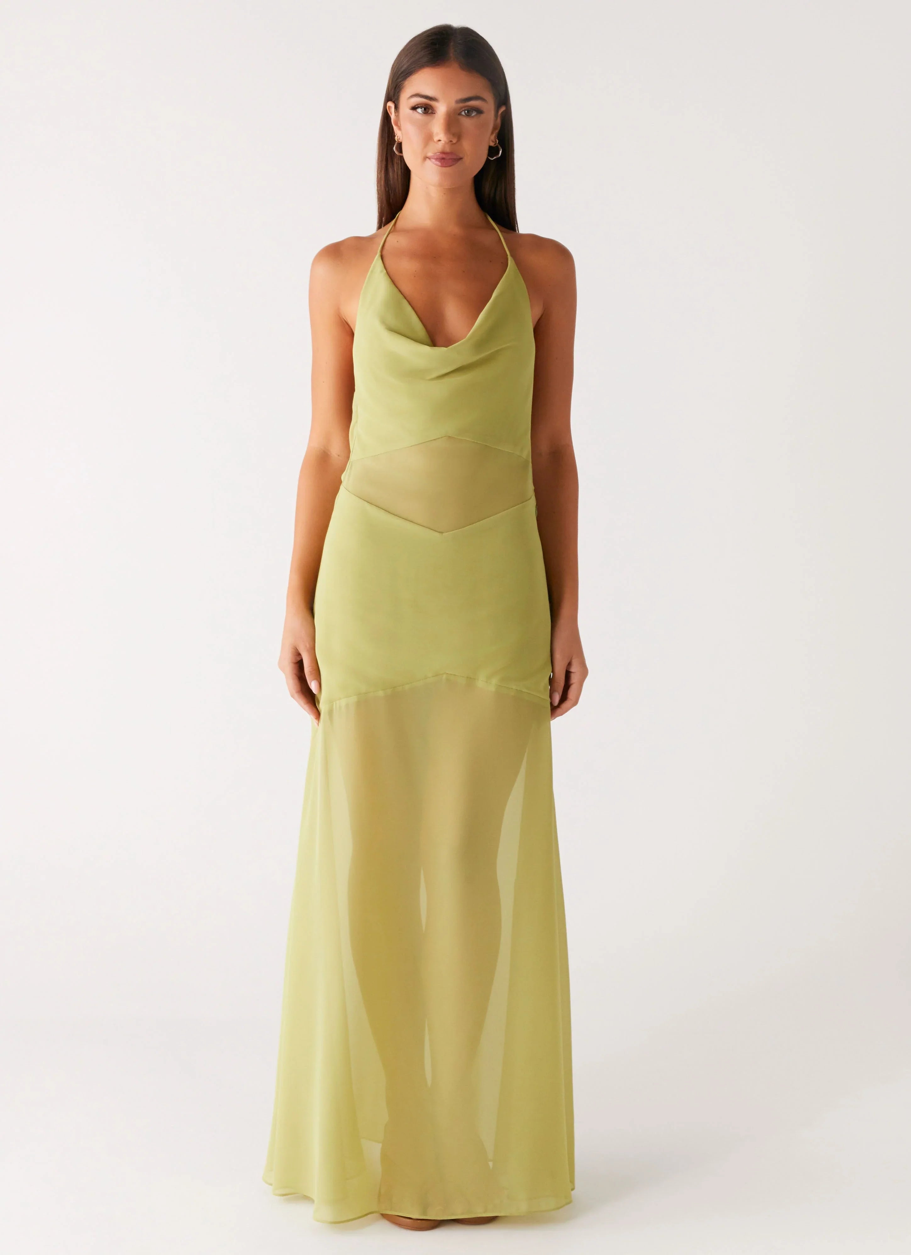 Samoa Maxi Dress - Lime
