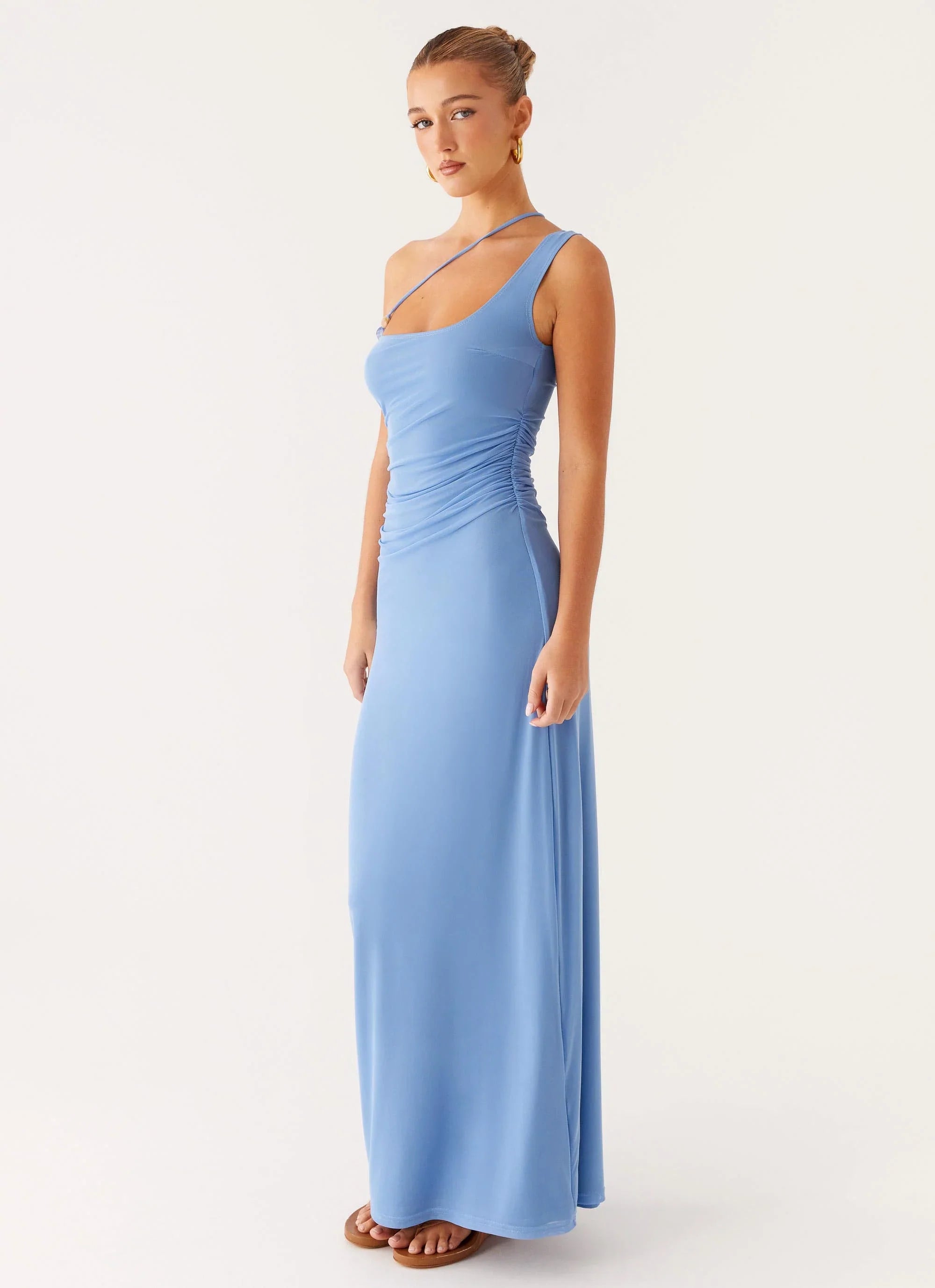Larisa Maxi Dress - Cornflower Blue
