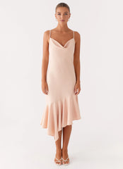 Korby Midi Dress - Pink